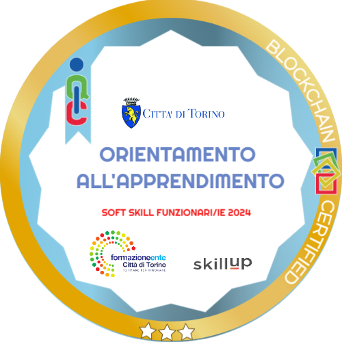ORIENTAMENTO ALL'APPRENDIMENTO (Gold)  - SOFT SKILL FUNZIONARI 2024